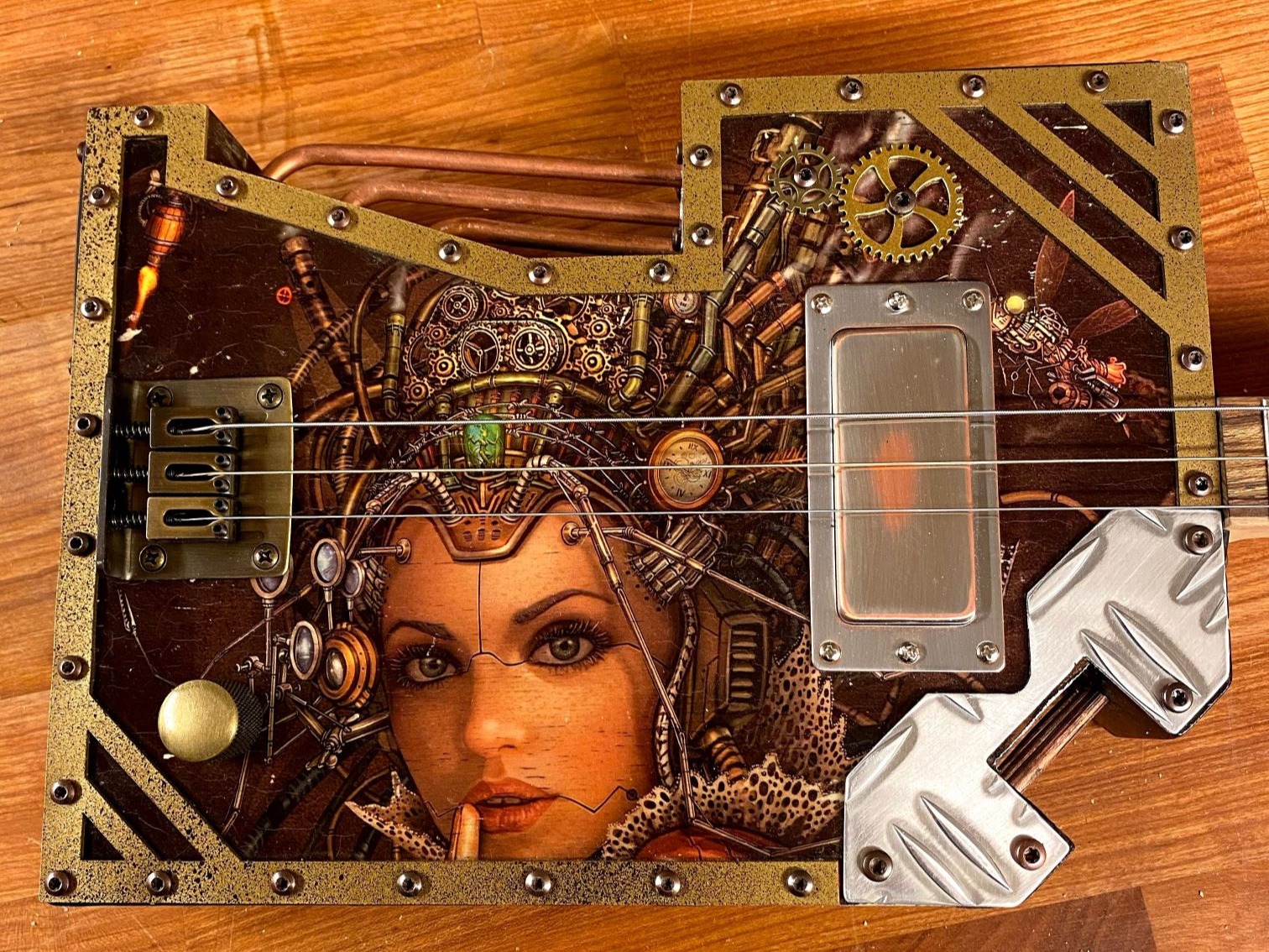 Steampunk-gitarr